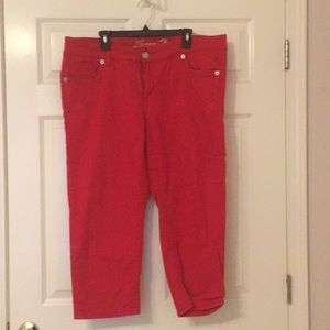 Red Seven Ankle Jeans